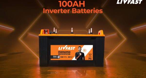 Happy, woman, and shower in studio for hair, skincare and grooming on blue background mockup. Girl, water splash and relax in a bathroom for skin, hair care and cleaning, wellness and beauty mock up