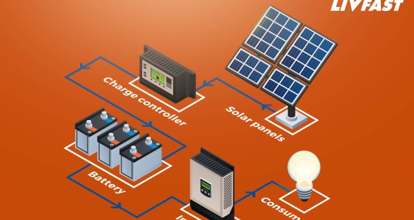 Happy, woman, and shower in studio for hair, skincare and grooming on blue background mockup. Girl, water splash and relax in a bathroom for skin, hair care and cleaning, wellness and beauty mock up