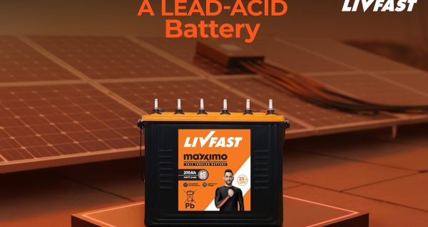 Happy, woman, and shower in studio for hair, skincare and grooming on blue background mockup. Girl, water splash and relax in a bathroom for skin, hair care and cleaning, wellness and beauty mock up