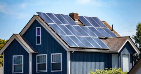 solar panel from home
